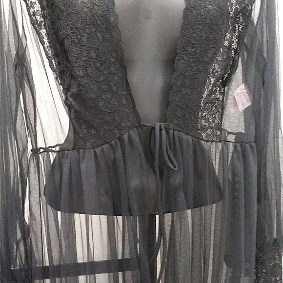 Long Lingerie Cover see through - Picture 3 of 12